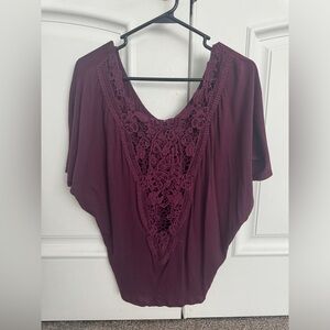 Express Crochet Embroidered Top